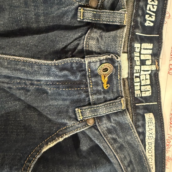 Urban Pipeline Relaxed Bootcut Jeans Size 32/34. - Picture 4 of 5
